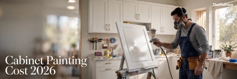 Cabinet Painting Cost 2026