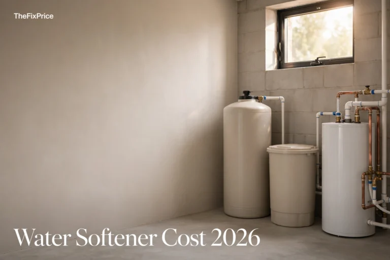 Water Softener Cost 2026