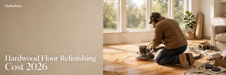 Hardwood Floor Refinishing Cost 2026