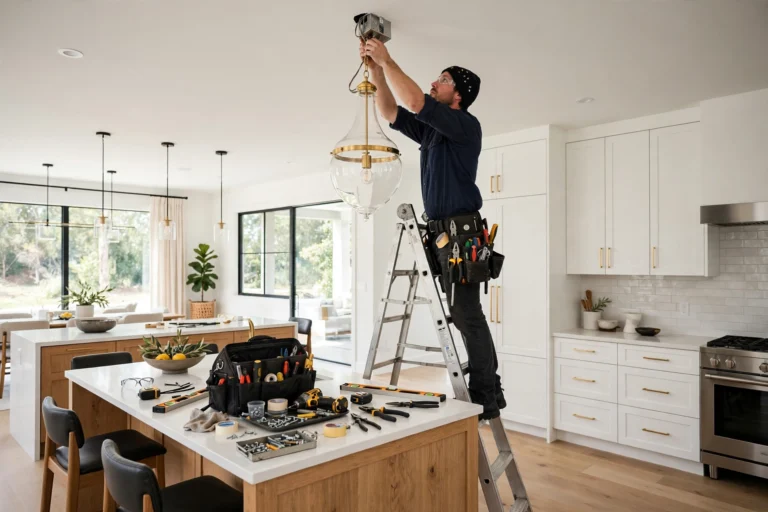 Light Fixture Installation Cost 2026: Electrician Prices