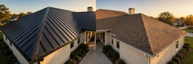 Metal Roof vs Asphalt Shingles: Cost Comparison 2026